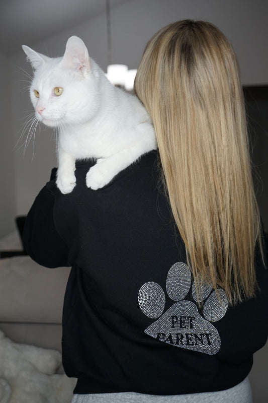 Black Rhinestone Sweatshirt