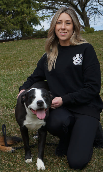 Black Rhinestone Sweatshirt